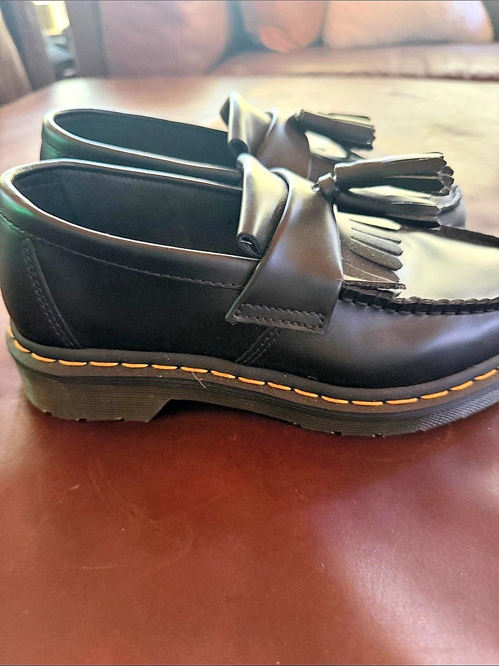 Dr. Martens Adrian Tassel Loafer Black - Never Worn! Size 7 - Picture 2 of 4